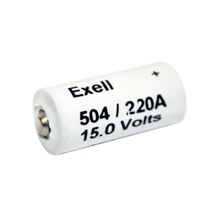 EXELL BATTERY A220 504A Alkaline 15V Battery NEDA 220 LR154 10F15 A220/504A